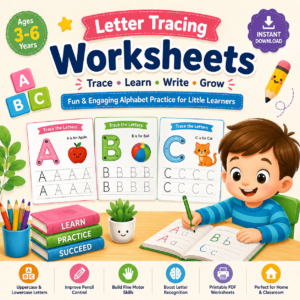 Letter Tracing Worksheets