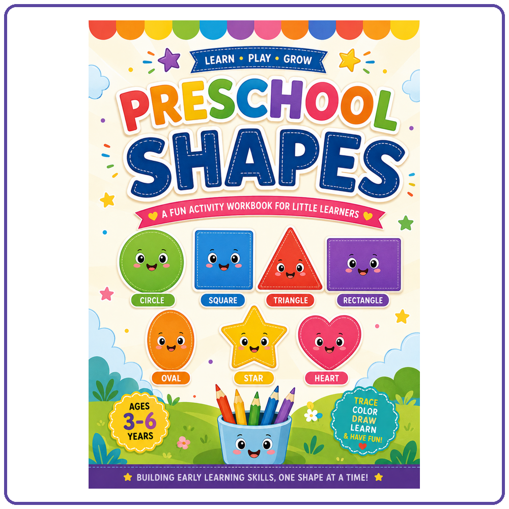 Amazing Preschool Shapes Worksheets for Kids